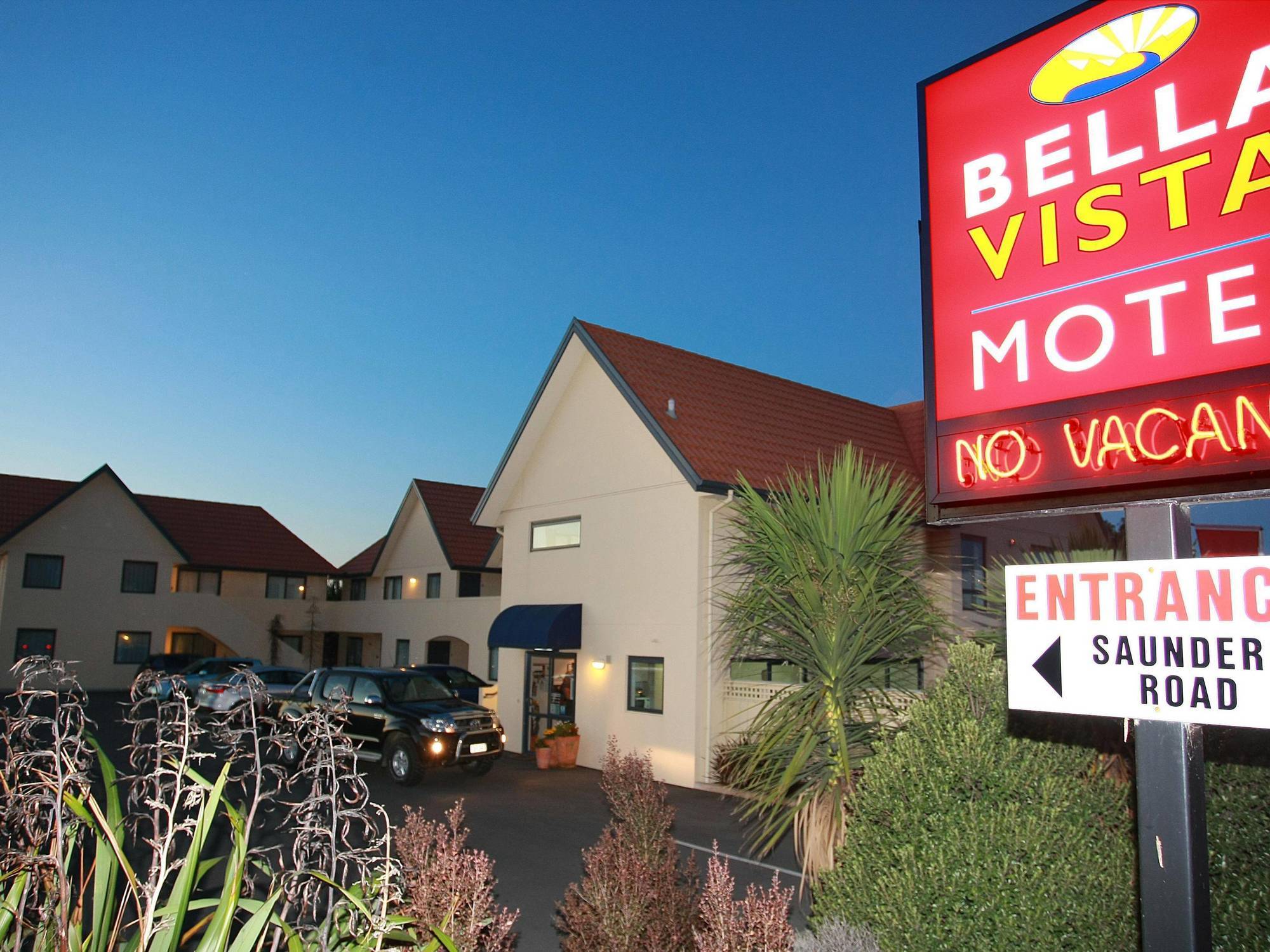 Bella Vista Motel Ashburton Exterior foto